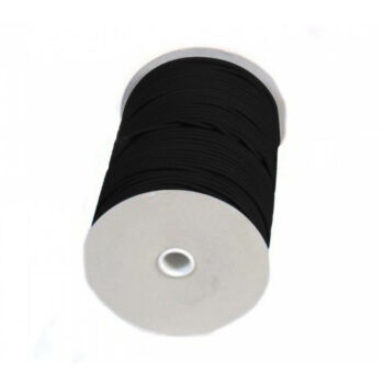 Treccia elastica nera